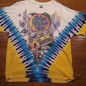 Vintage Allman Brothers Tye Dye "Summer PeachParty